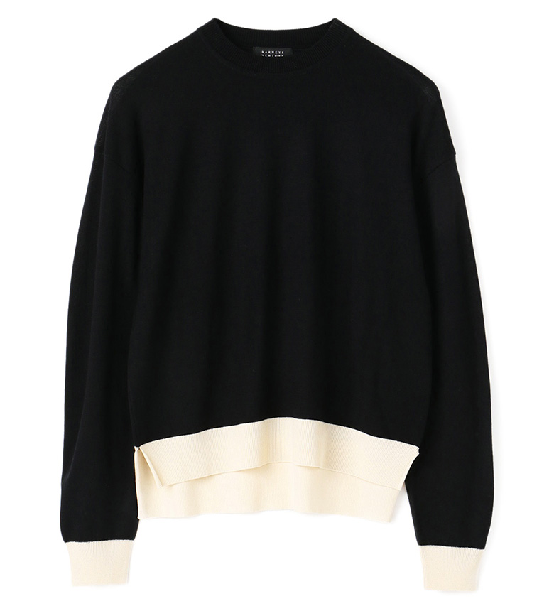 BARNEYS NEW YORK ウォッシャブルウールニット
